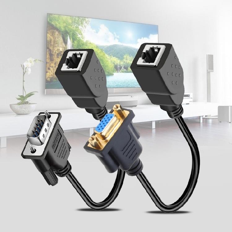 Erweitern Sie Ihre Verbindungen mit dem DB9-auf-RJ45-Verlängerungskabel und genießen Sie mehr Flexibilität.