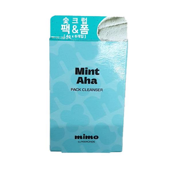 Mimo by Mamonde  AHA Pack Cleanser 4g x 6pcs One thing