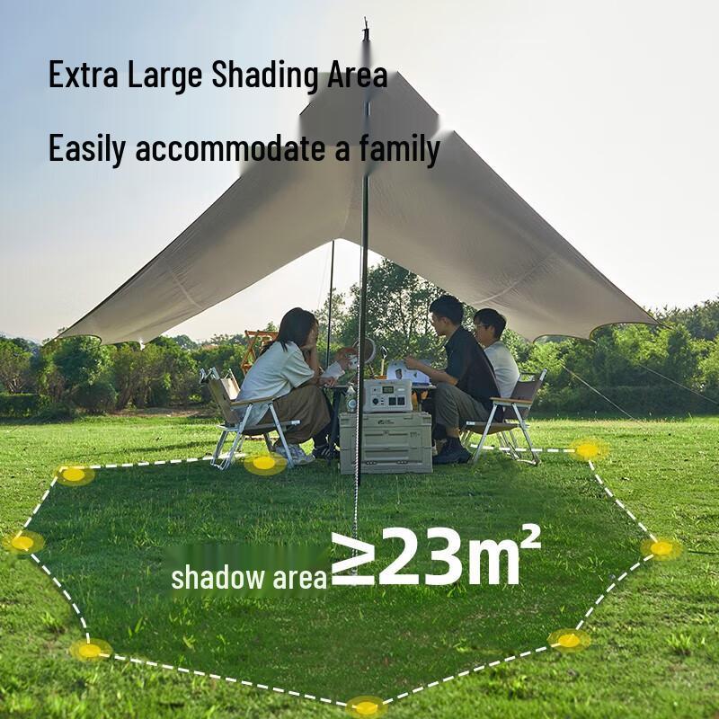 Mobi Garden Junting 530 Outdoor Black Glue Tarp