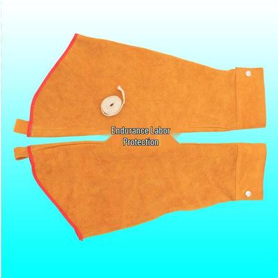 Vollrindleder Funkenbeständige Schweißärmel: Feuerfester, Verschleißfester und Wärmeisolierender Lederschutz.