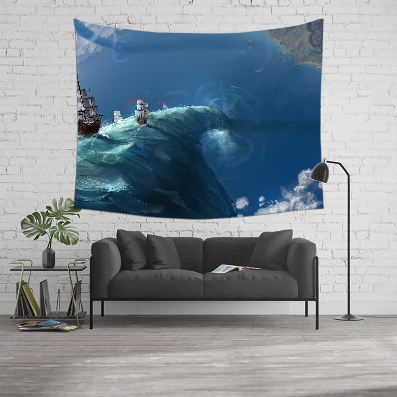 

Красивый природный пейзаж, домашний декор, гобелен, спальня, гостиная, фон, настенный декор 100X75CM