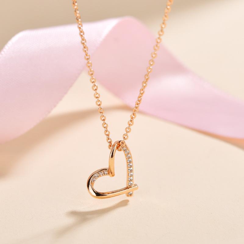 

Полностью наполненное бриллиантами ожерелье женская цепочка на ключицу универсальный простой и модный дизайн