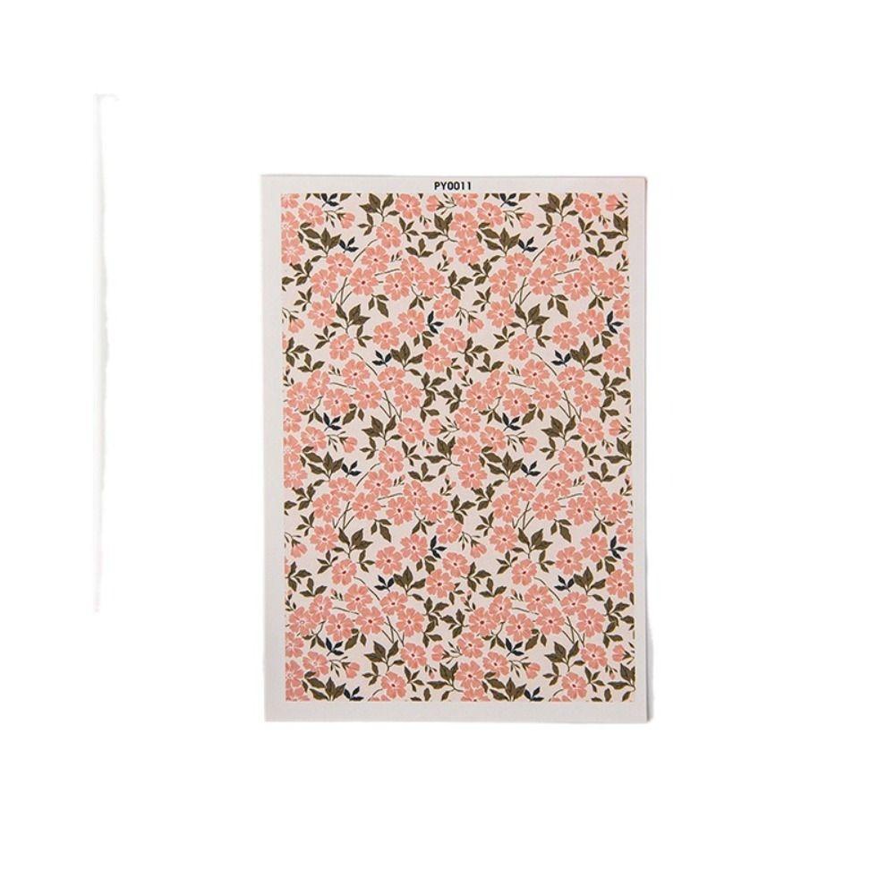 

Раскрашенный узор полимерная глина акварель переводная бумага цветок мягкая керамика серьги ювелирные изделия ручной работы одноразовые наклейки инструмент