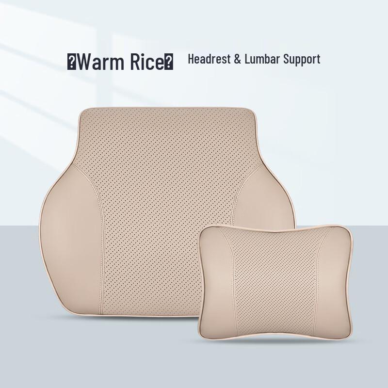 G6 Car Headrest and Lumbar Support Set