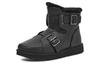 Women's Boots UGG Mini Buckle Short Boots 'Black' Women's