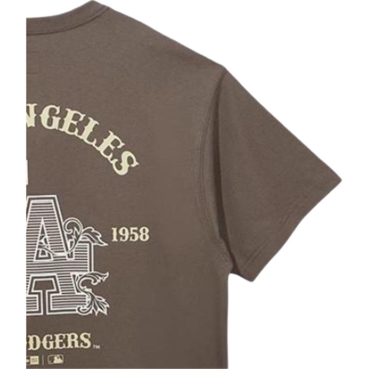 New Era MLB Los Angeles Dodgers Back Logo Crew Neck Short Sleeve T-Shirt Unisex T-Shirt 14529237