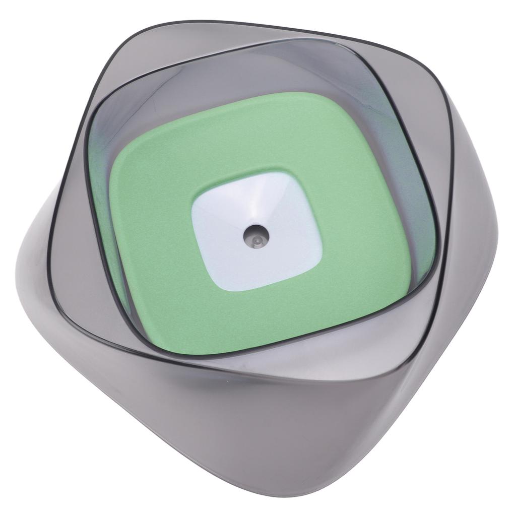 Pet Floating Bowl Multifunction Spill Proof Automatic Dog Water Bowl for Cats Dogs PetsMorning Mist Green