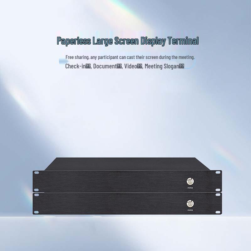 

Paperless Large Screen Projection Terminal 6700T CN plug (adapter included)