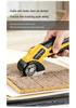 Handlicher elektrischer Rotations-Stoffschneider für Scheren, Teppich, Leder und Stoffzuschnitt