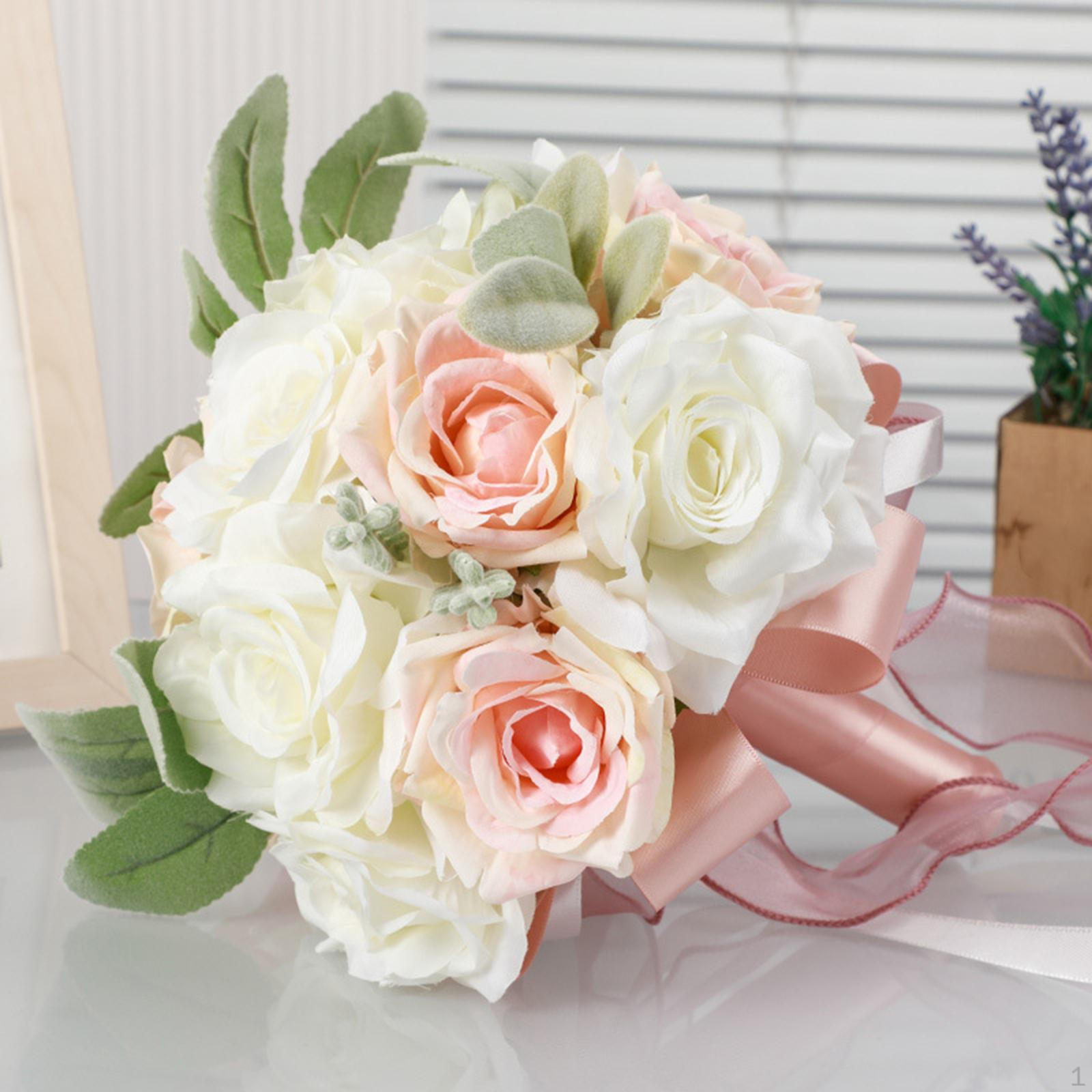 

Весільний букет, штучні квіти, букет для подружки нареченої, весілля, рожевий