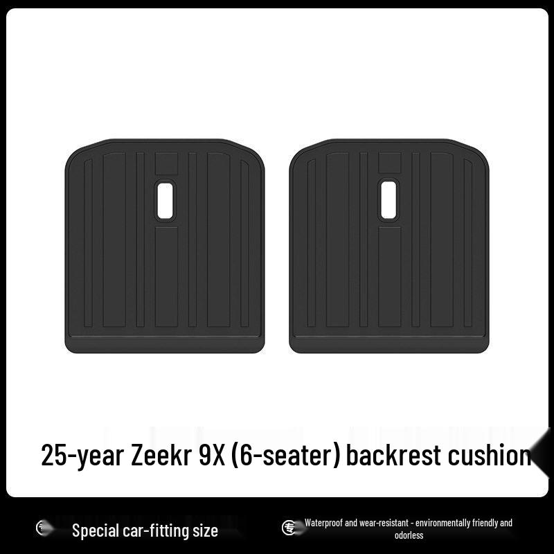 Zeekr 9X Six-Seater 3D All-Weather Floor and Trunk Mats with Starry Sky Blanket and Carbon Fiber Texture