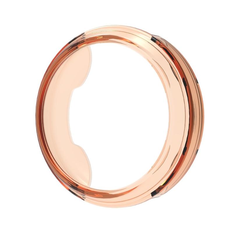 

Smartwatch Cover TPU Case for 2 Half Coverage Housing Watch Case Frame Shell помаранчевий/прозорий