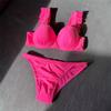 Costume da bagno donna sexy con ferretto e ferretto, costume da bagno donna, costume da bagno femminile, bikini a due pezzi, costume da bagno da bagno