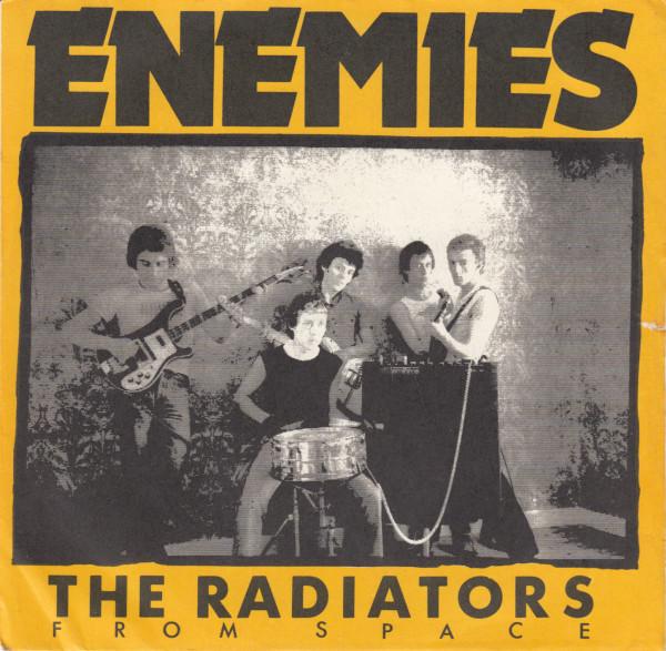 7inch Record RADIATORS FROM SPACE - Enemies NS19 CHISWICK 1977 UK Rock Used