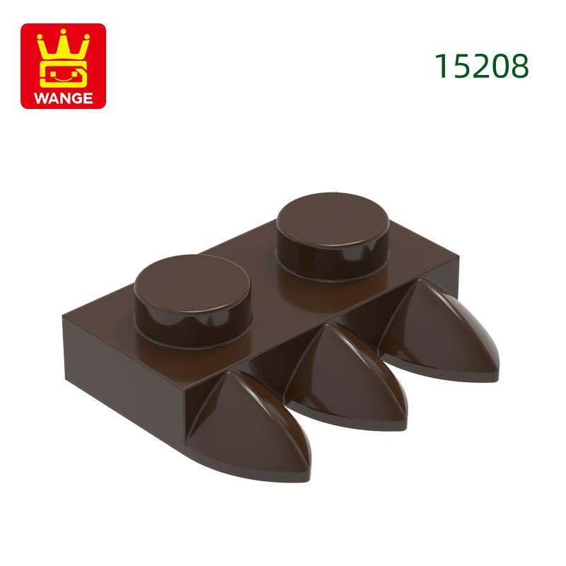 246Pcs/Lot 15208 3 Teeth 1x2 Building Blocks Moc Accessories Compatible With Assembles Brick Children Toys Gift Box about 246pcs