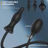 Pressure-activated Realistic Silicone Inflatable Anal Plug Masturbator, Anal Dilation, Anal Plug Couple's Adult Sex Toy, Sex Toy