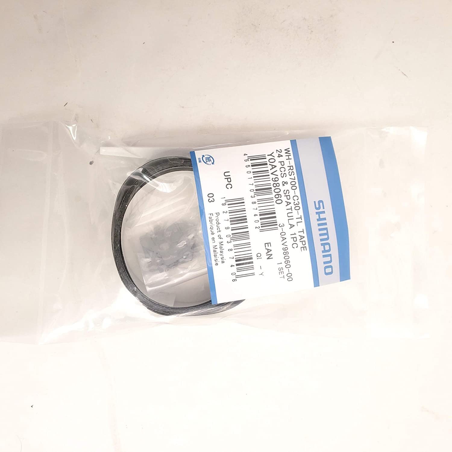 

SHIMANO Repair Parts Tubeless Tape Y0AV98060 (with spatula) WH-R9170-C40-TL-F12