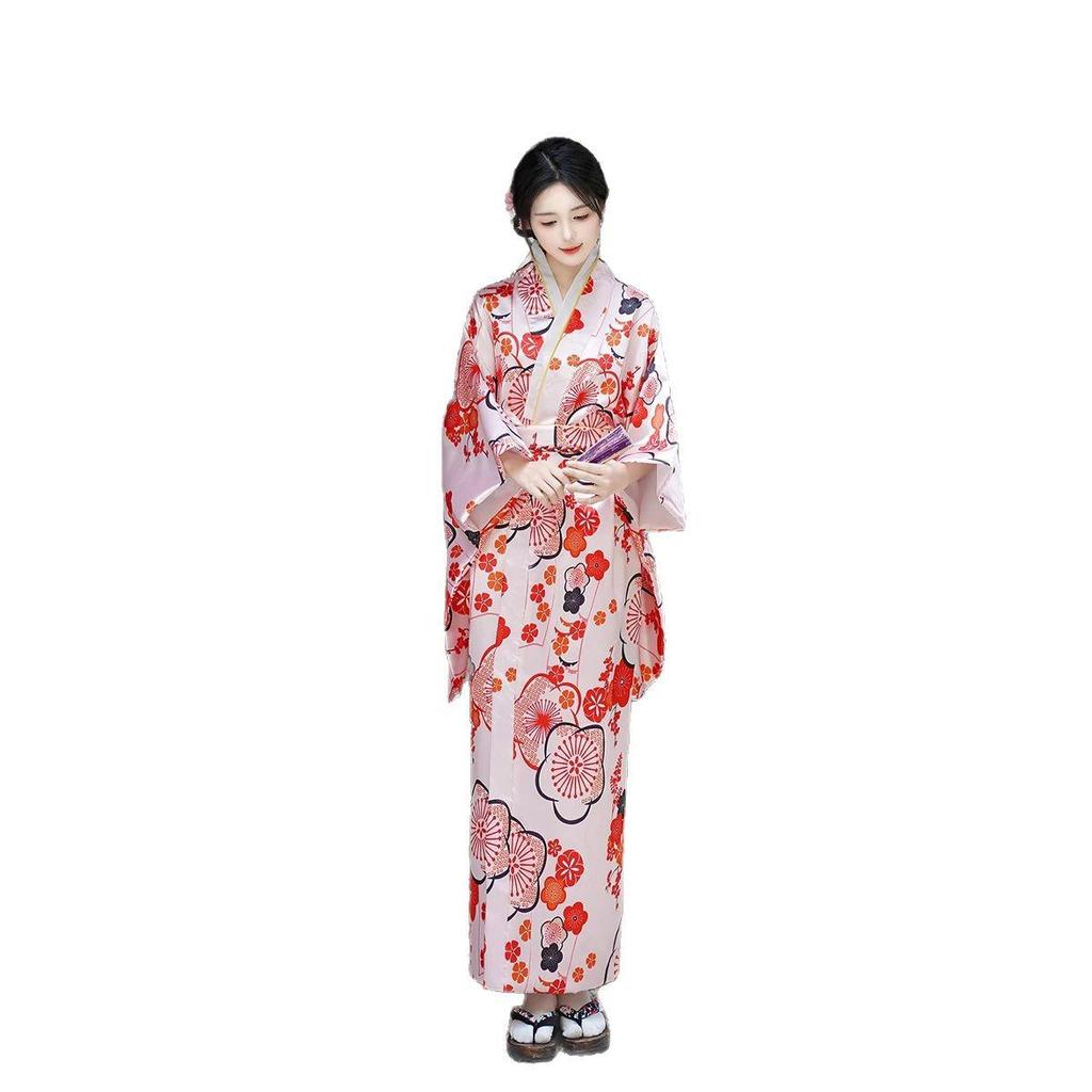 Accappatoio Kimono Primavera/Estate 2026 - Vestito da Sauna Principessa Giapponese con Fiocco Carino