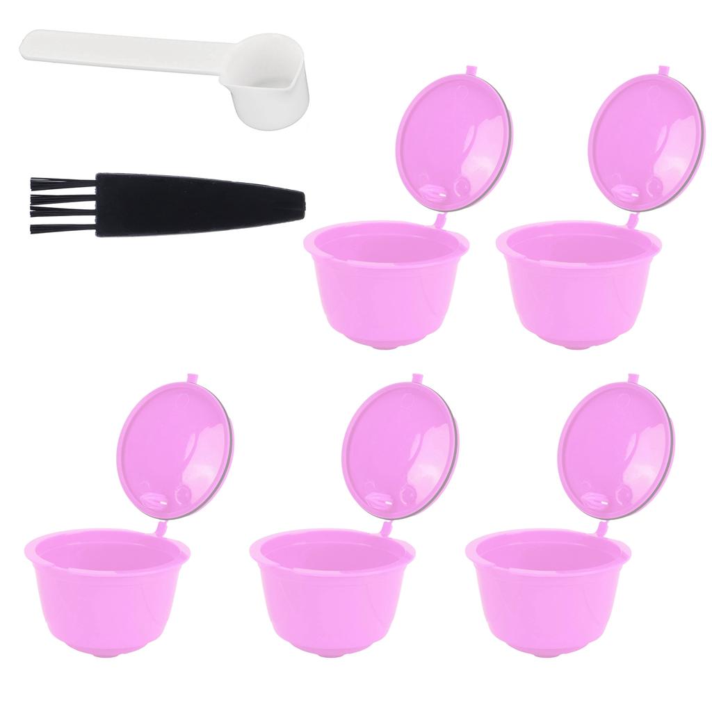 Reusable Capsules Set Refillable Coffee Filter Cup Pod for DOLCE GUSTO Coffee Machine
