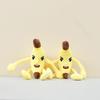 Banana Lovely Plush Doll Keychain Ideal For Kids Gift Soft Stuffed Decor Animal