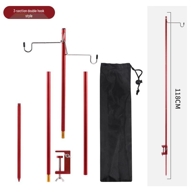 Xujian Portable Aluminum Folding Camp Lamp Stand