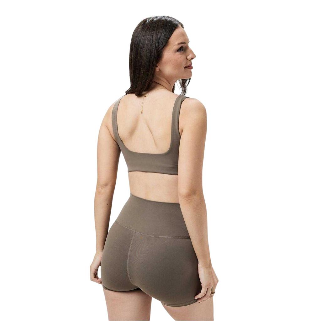 USA Pro Womens/Ladies Square Neck Sports Bra