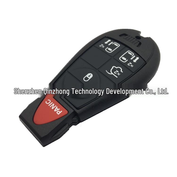 Chrysler 5+1 Button Smart Key Shell for Two-Door Models (Set of 2)