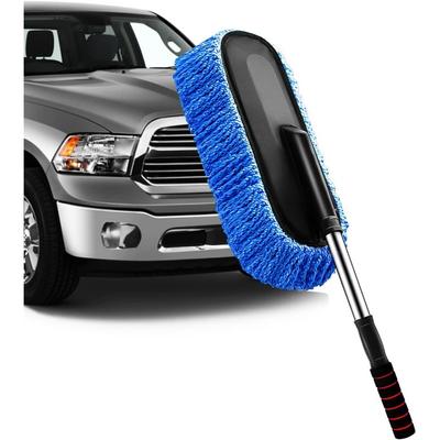 Car Duster Extendable Long Handle Microfiber Car Duster Exterior Scratch Free Car Cleaning Tool Car Dust Brush