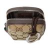 Gucci Logo Print Color Block Design GG Canvas Mini Wallet Men wallet Brown 834270-FAEOO-9843