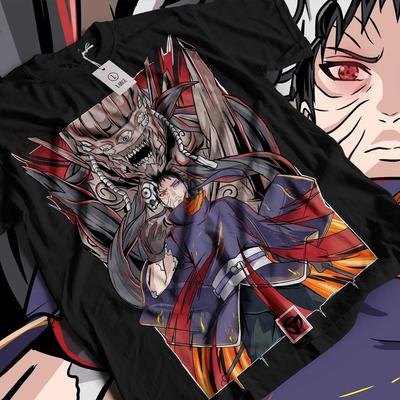 Obito Uchiha Shirt Tobi Naruto Japanese Anime Manga Unisex T-Shirt Soft Tee