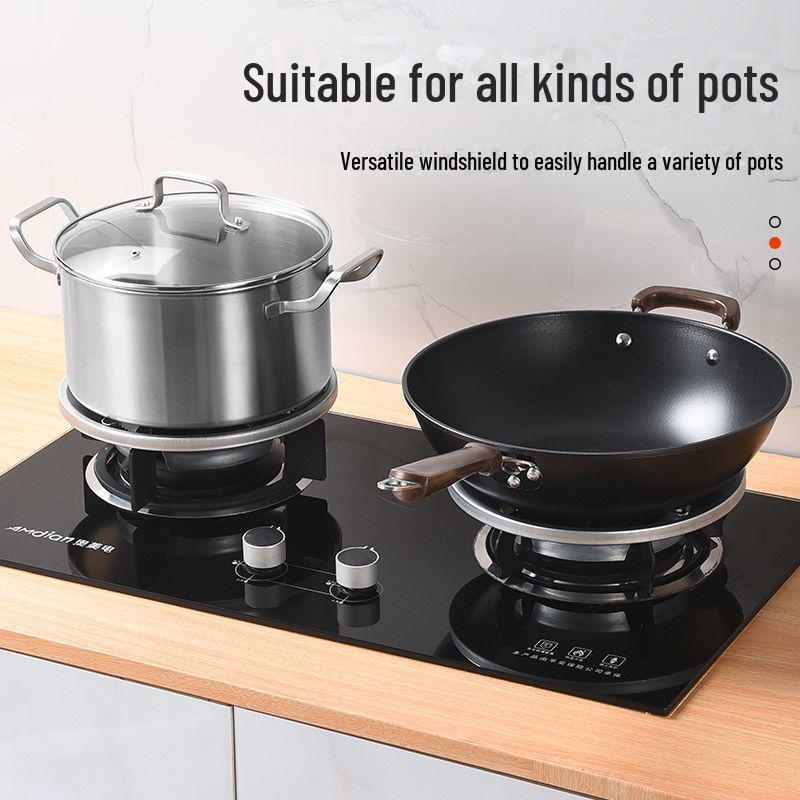 Capac pentru aragaz cu economisire a energiei și suport universal