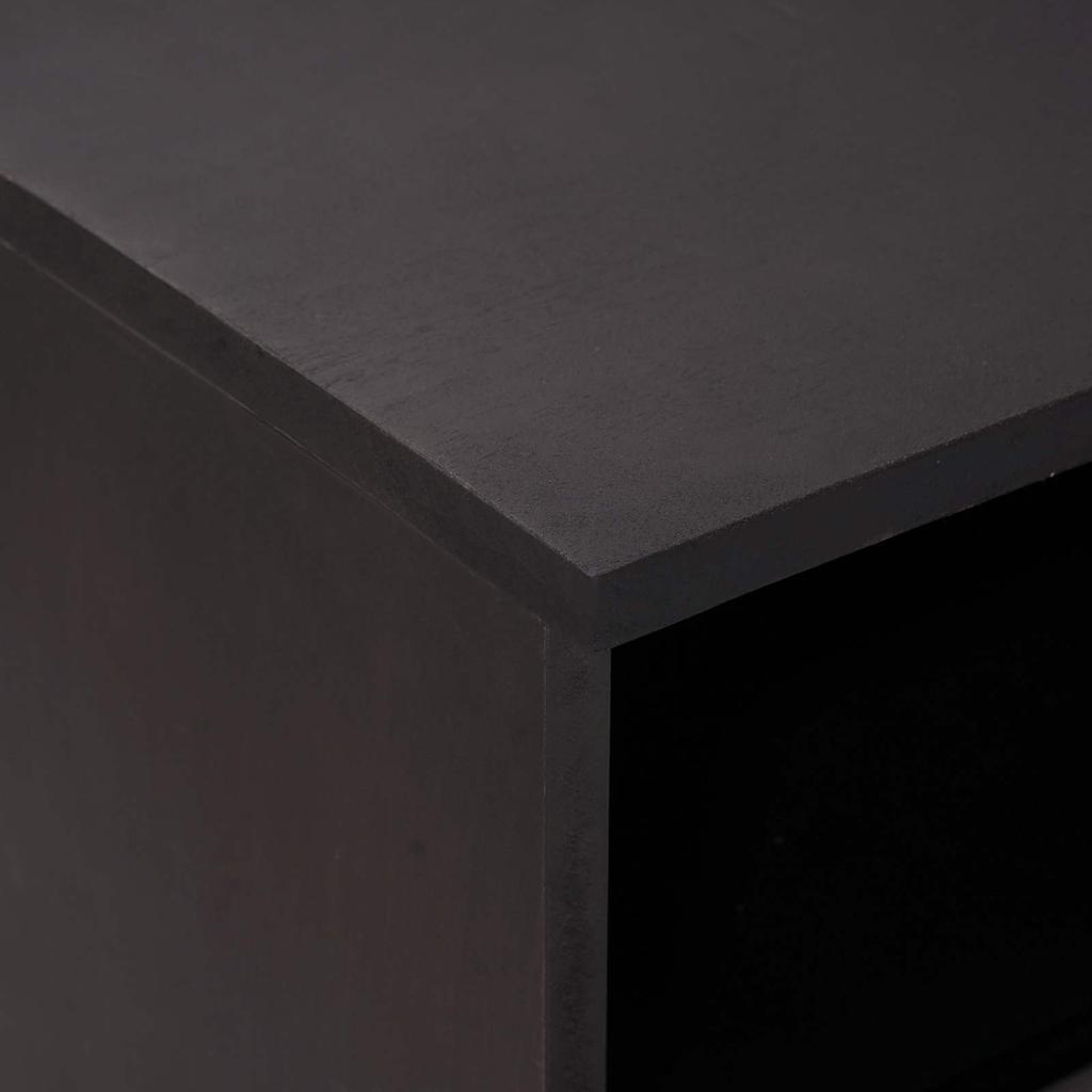 Storage Cabinet Multi Color 80 X 33.5 X 46 Cm Solid Mango Wood