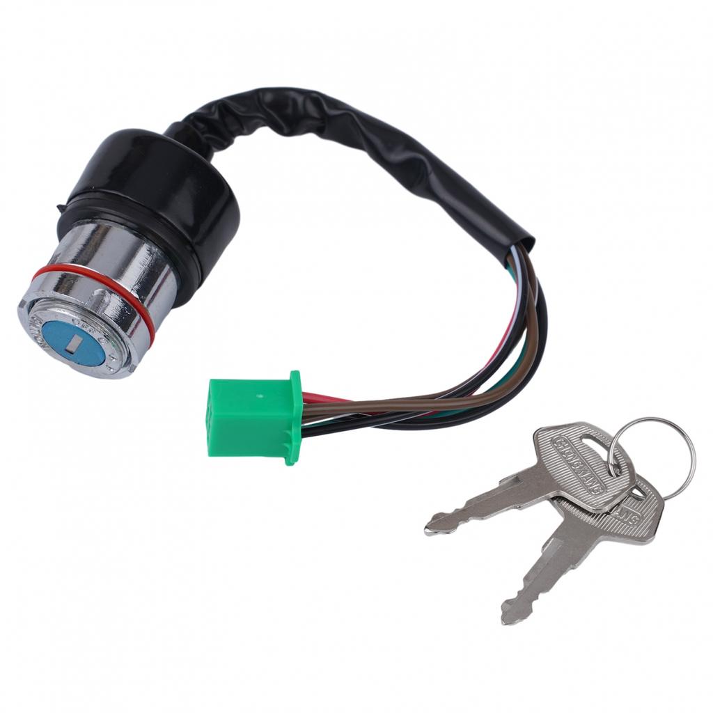 12V Ignition Switch 6 Wire Dirt Bike Accessories Lock Keys Set