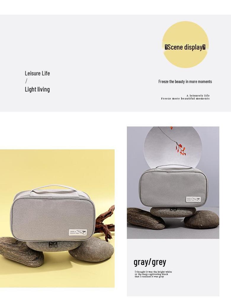 Portable Travel Underwear and Socks Storage Bag