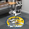 1 Stück Tom und Jerry Büro Runder Teppich, Unter Bürostühlen Schlafzimmer Wohnzimmer Heimdekoration a1016105