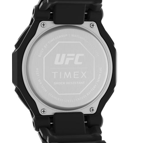 Timex UFC Men's Colossus 45mm Watch, Black/Black/Black, Colossus 45mm.