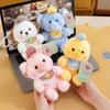 Cute Plush Animal Keychain With Chef Motif For Graduation And Birthday Gifts