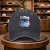 1 Plush Owl Print Baseball Cap, Casual Snapback, Fashion Hat, Adjustable Outdoor Leisure Cap for All Seasons, Ideal for Travel a