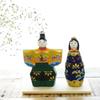 Fukubeya Hina Standing Doll with Toy Modern and Makes a Great Gift Seto-yaki Doll, Base, Workshop, Cute,
