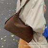 Suede bag women's large capacity 2025 new autumn and winter retro shoulder messenger bag commuter tote bag women's bag