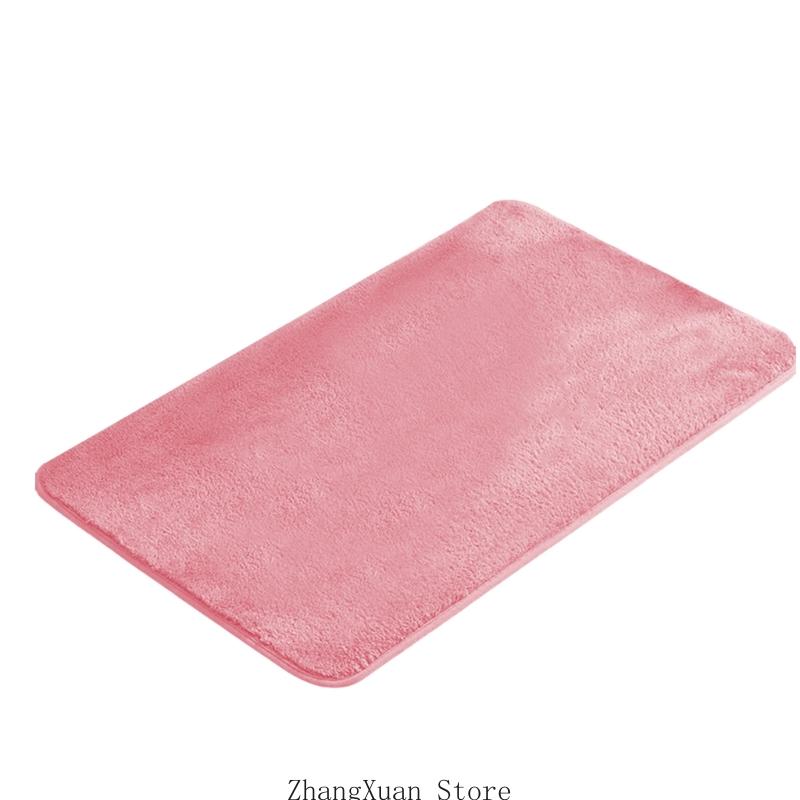 Soft Bathroom Carpet Super Absorbent Bath Mat NonSlip Floor Mat for Shower Toilet Kitchen AntiSkid &Fast Drying Design
