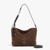 Autumn and winter retro matte bag women's 2025 new versatile shoulder underarm messenger bag niche portable bucket bag