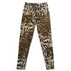 Leggings Skinny Leopardati Vita Alta Comodi ed Eleganti Vendita Calda Elasticizzati da Donna