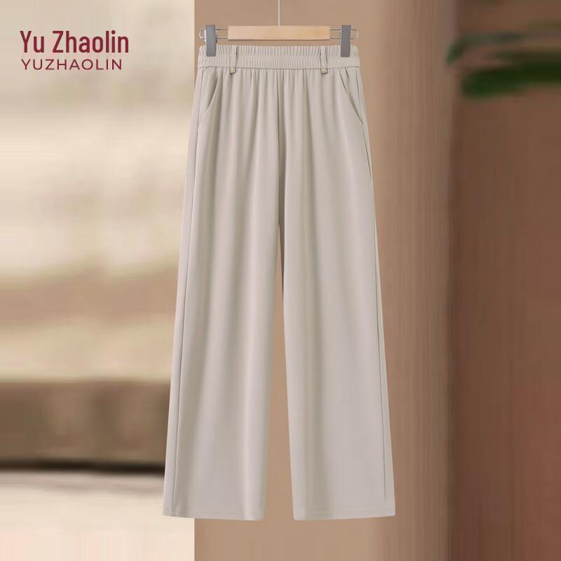 YUZHAOLIN Women s Summer Loose Straight-Leg Casual Pants 36