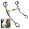 Copper Mouth Horse Bit Armatura Tloušťka Střední část