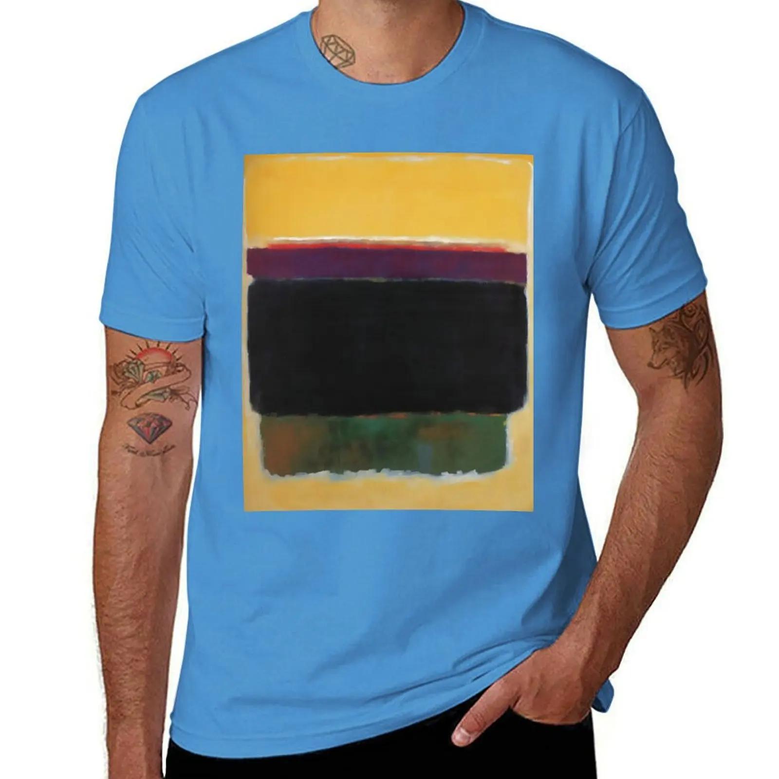 

Mark Rothko TShirt animal prinfor boys basketball graphic tees cute clothes designer shirts sweat shirts men S