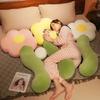 Long Sunflower Plush Body Pillow Cute Large Flower Stuffed Cushion Sofa Decorative Stuffed Body PillowBed Sleeping Back Cushion