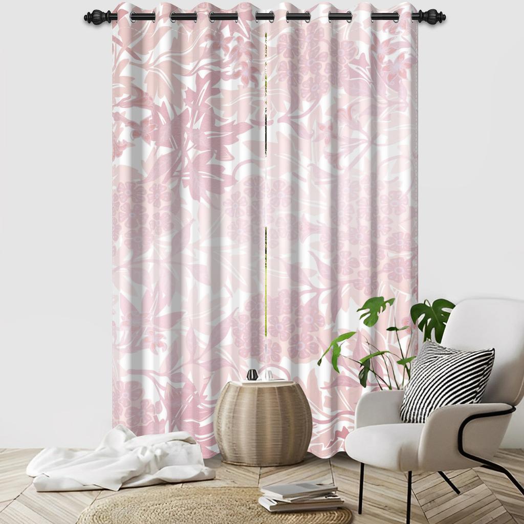 Set Of 2 Abstract Striped Pattern Curtains Multiple Colors Top Living Room Bedroom Decor Rod Pocket Curtain With Grommet Light Blocking Polyester