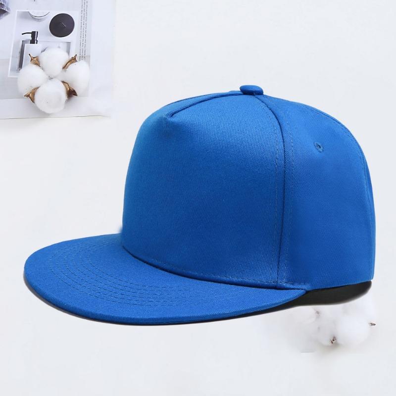 Flat Edge Hat Embroidery Summer Hip Hop Hat Adult Group Hip Hop Flat Eaves