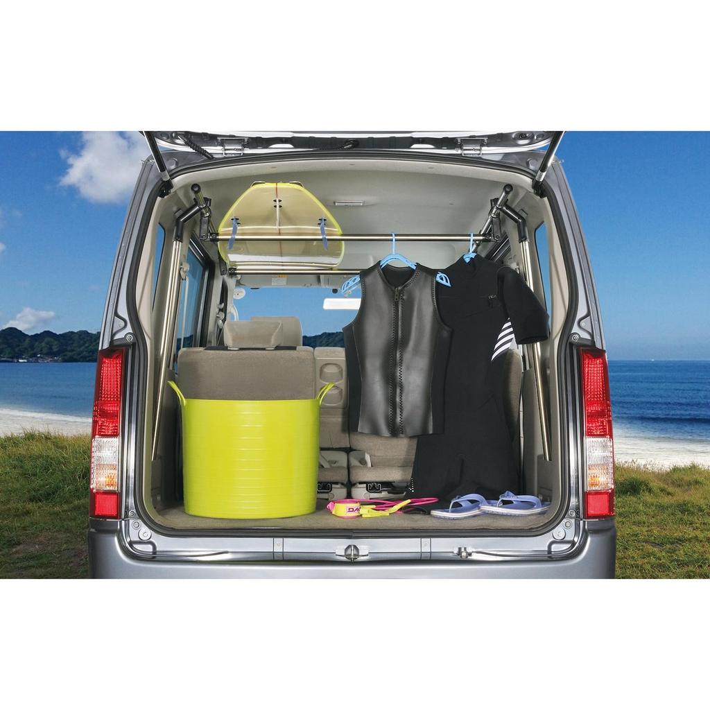 CARMATE Cross Ride Series Car Storage Support Bar for Suzuki Every Wagon and Vamos NS104 (DA64 Series) (HM1/2 Series),